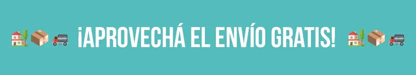 ¡Aprovechá el envío gratis!